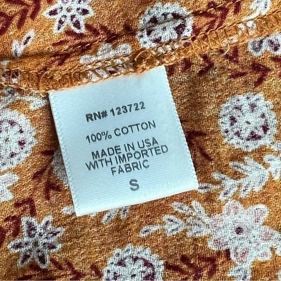 Xirena Jessie Cotton Button Down Shirt Small - Picture 10 of 11